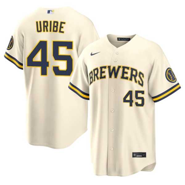 202620Abner20Uribe20milwaukee20brewers20baseball20cream20jersey.jpg