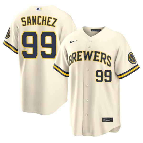202620Gary20Sanchez20milwaukee20brewers20baseball20cream20jersey.jpg