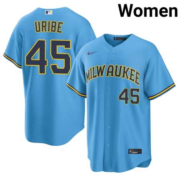 Women20202620Abner20Uribe20milwaukee20brewers20baseball20light20blue20jersey.jpg