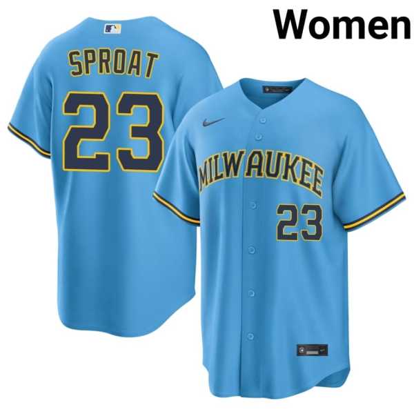 Women20202620Brandon20Sproat20milwaukee20brewers20baseball20light20blue20jersey.jpg