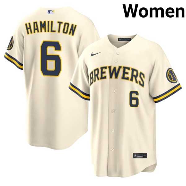 Women20202620David20Hamilton20milwaukee20brewers20baseball20cream20jersey.jpg