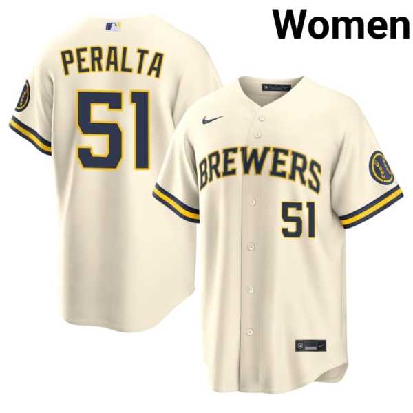 Women20202620Freddy20Peralta20milwaukee20brewers20baseball20cream20jersey.jpg