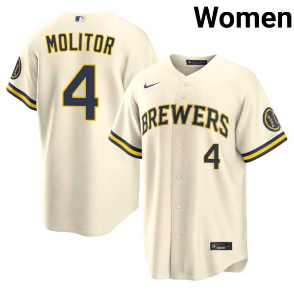 Women20202620Paul20Molitor20milwaukee20brewers20baseball20cream20jersey.jpg