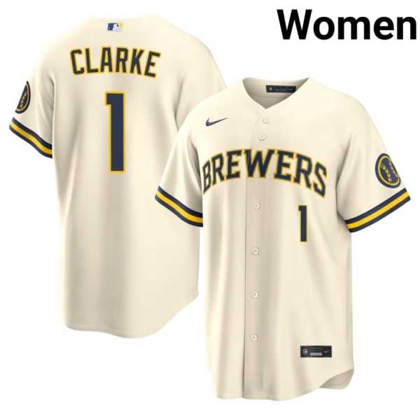 Women20202620Taylor20Clarke20milwaukee20brewers20baseball20cream20jersey.jpg