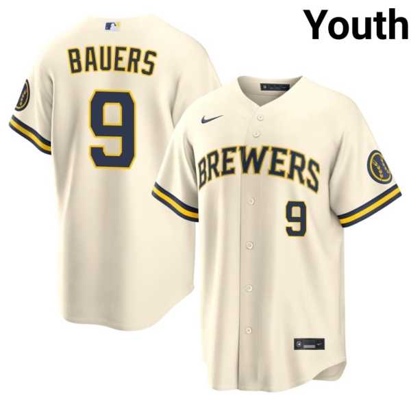 Youth20202620Jake20Bauers20milwaukee20brewers20baseball20cream20jersey.jpg
