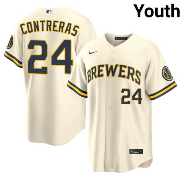 Youth20202620William20Contreras20milwaukee20brewers20baseball20cream20jersey.jpg